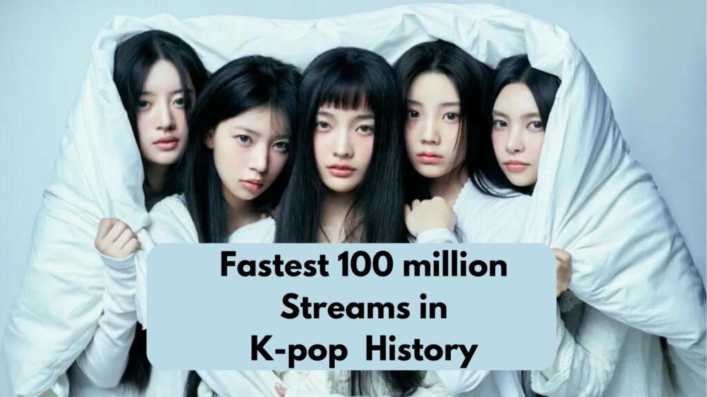 ILLIT smashes Spotify record: Fastest K-pop debut to reach 100 million streams.
